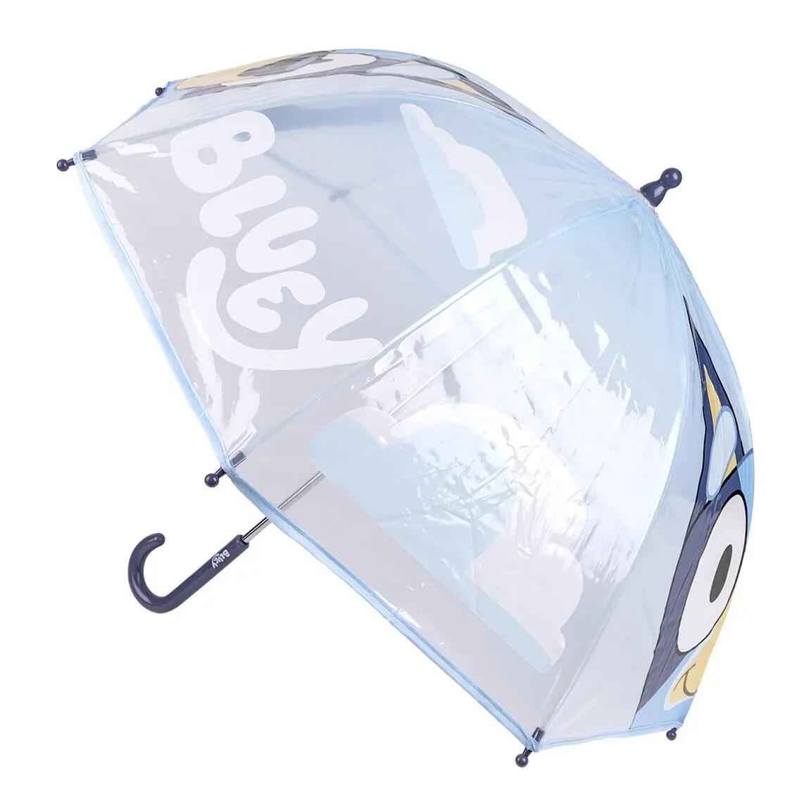 Parapluie Dôme Enfant Bluey Manuel en POE Gris 6/7
