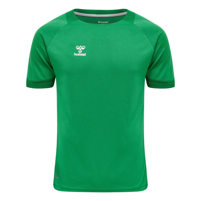 T-Shirt Hmllead Multisport Heren Licht Ontwerp Sneldrogend Hummel