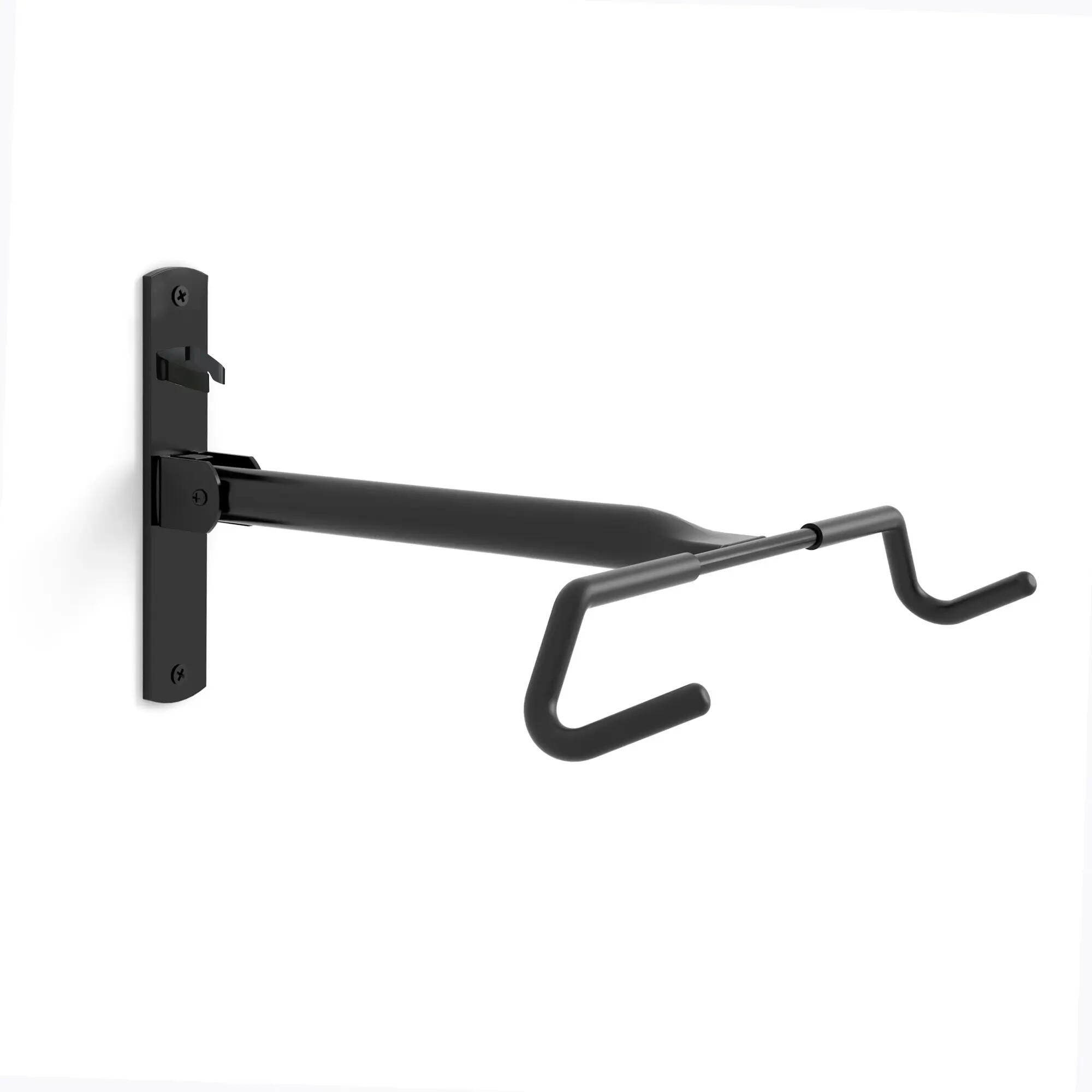 Soporte plegable para bicicleta Incluye elementos de fijación Fácil instalación 2/5