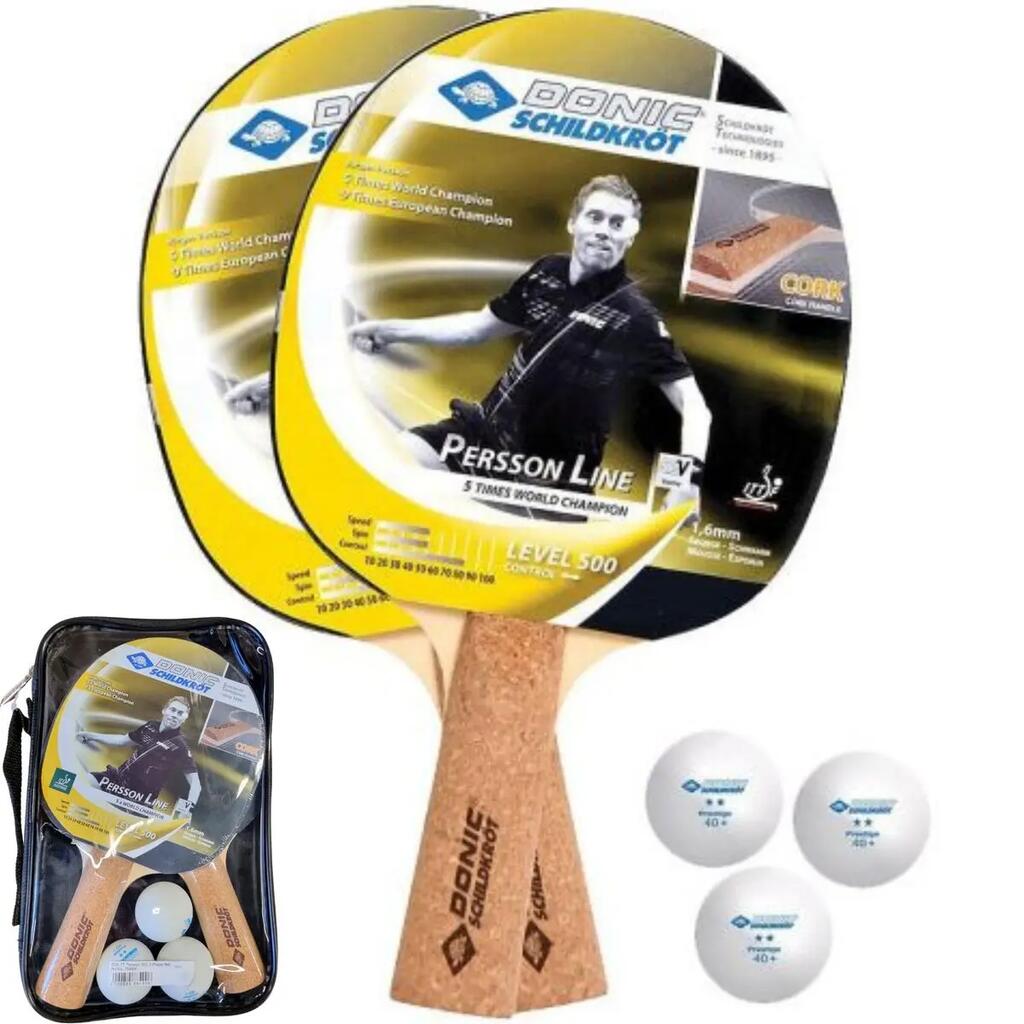Table Tennis Set + Donic-Schildkröt + Persson 500