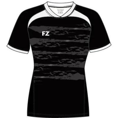 fz_forza T-Shirt Agoa W S/S Tee aus recyceltem Polyester – 1001 Black 4/5
