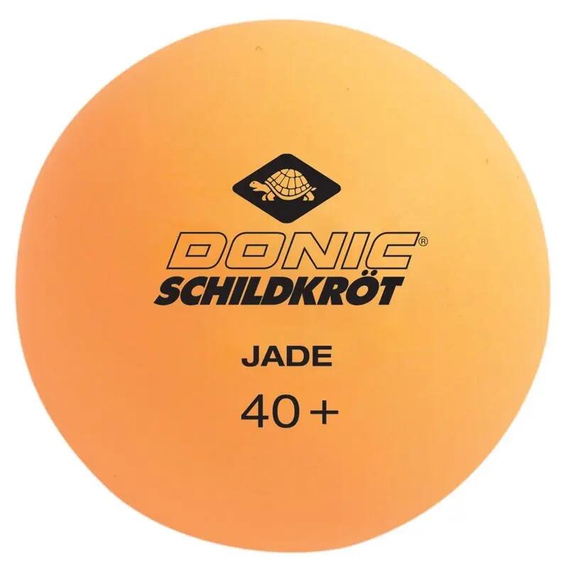 Míčky na stolní tenis SCHILDKROT Jade Poly 40+ 12ks 3/4