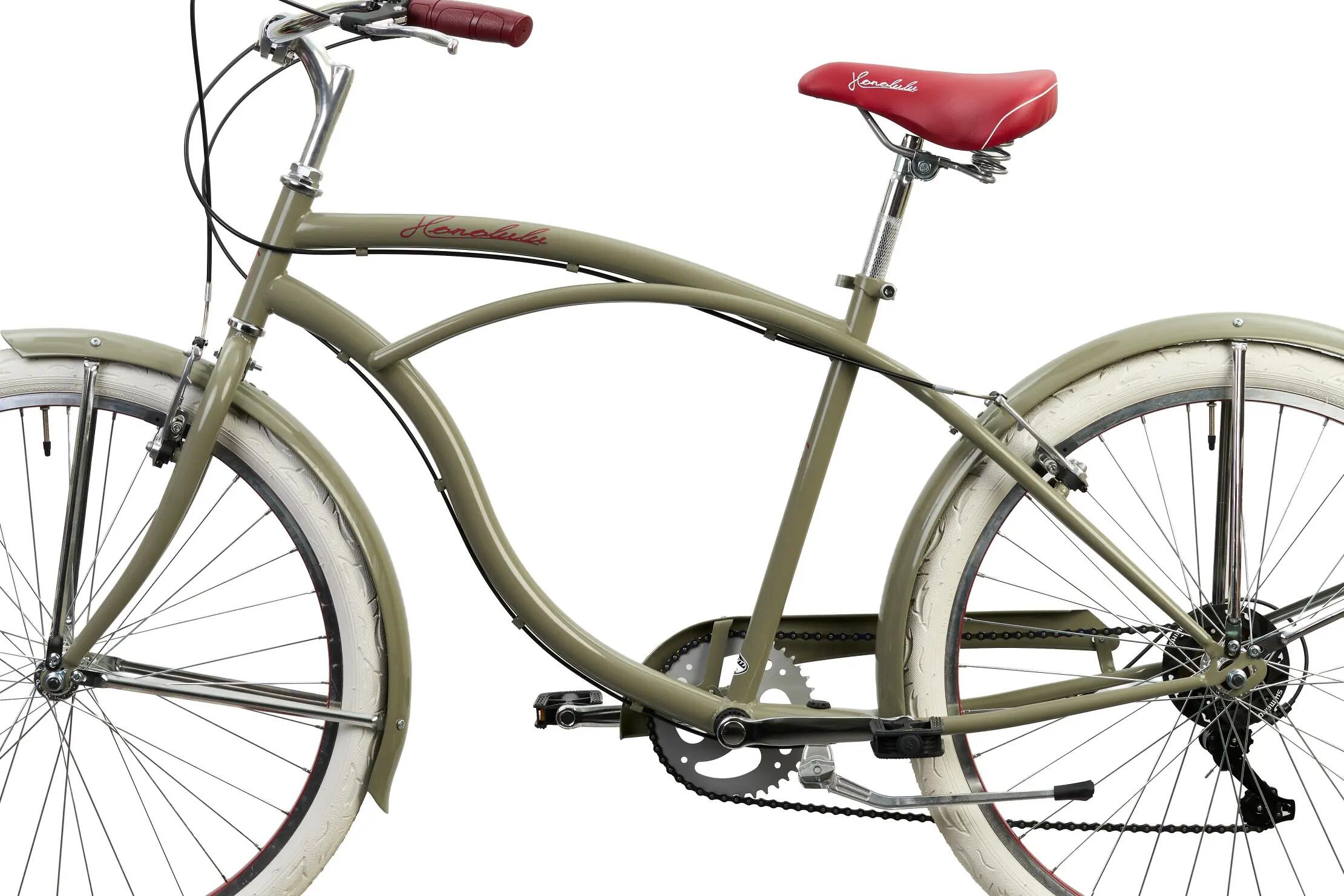 Rower Miejski Cruiser Męski HONOLULU 26" Shimano 6 Przerzutek Lekki 3/6