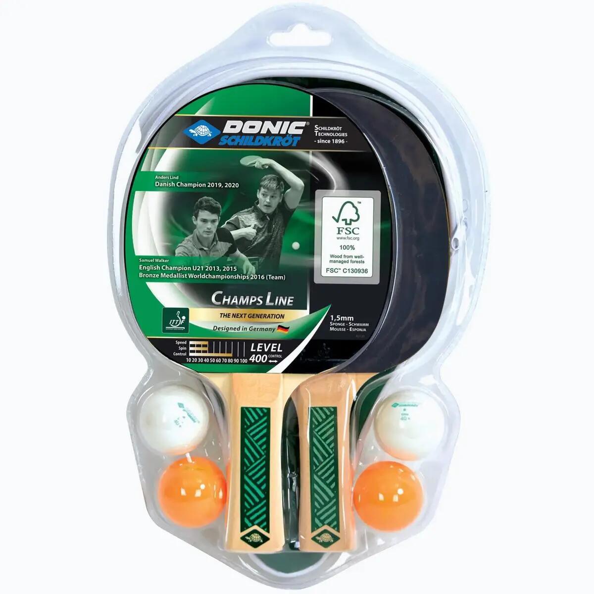 Tafeltennis Set Donic Champs Line 400 4/6