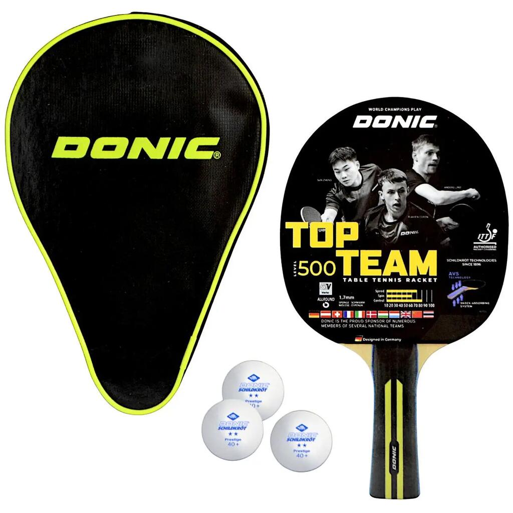 Top Team 500" table tennis set Schildkröt
