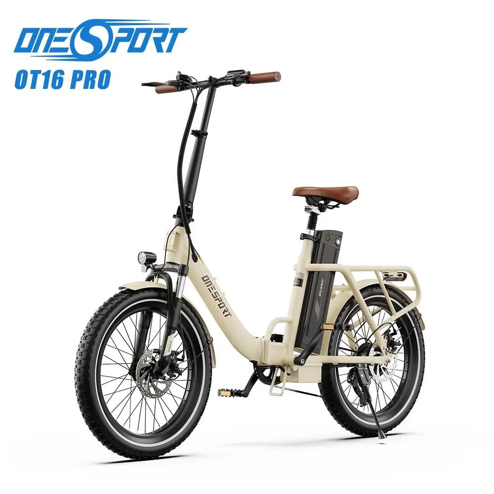 Електрически велосипед с педална помощ OT16 Pro, 20" гума, батерия 48V 17Ah