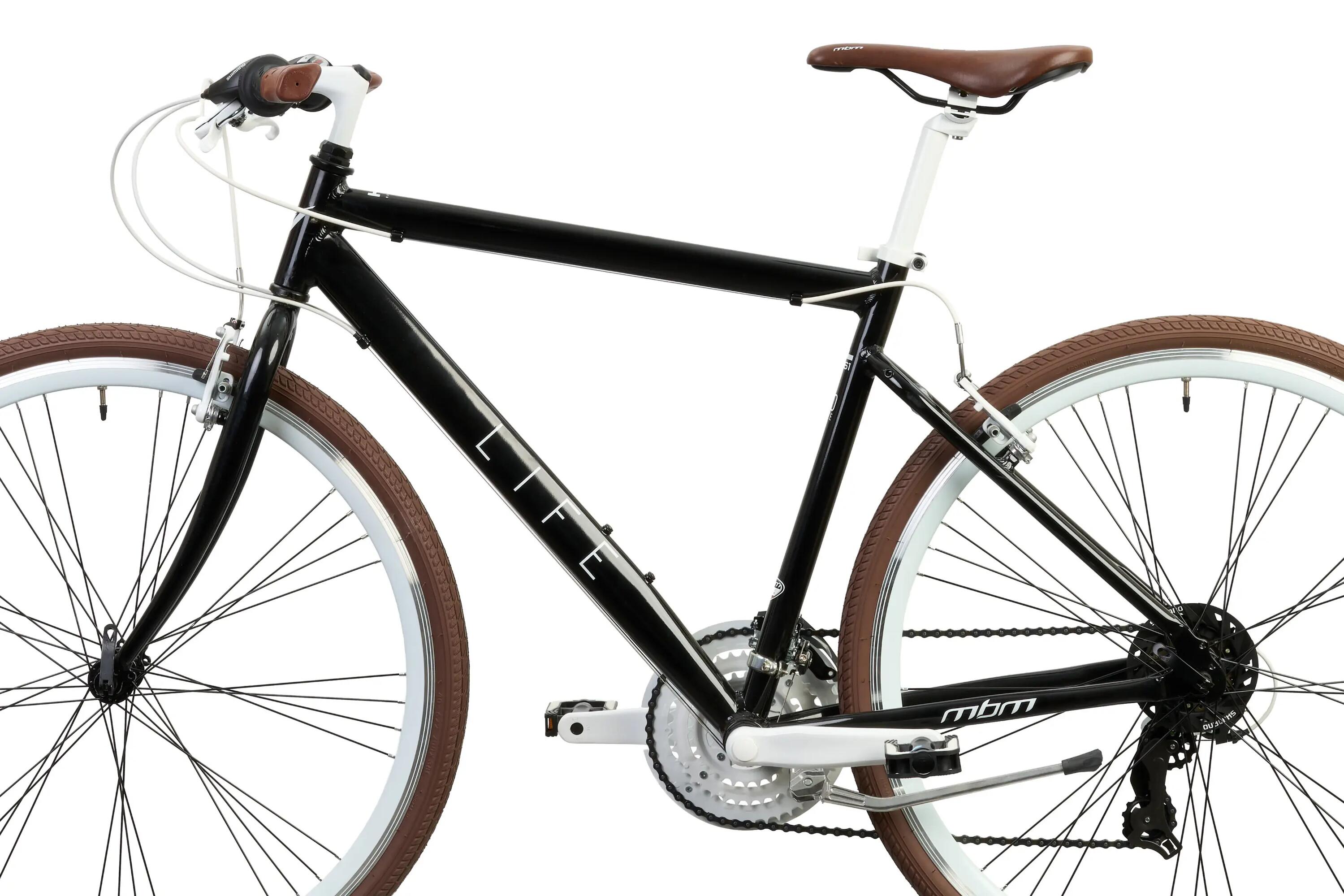 Rower Trekkingowy/Miejski 2w1 LIFE 28" Aluminiowa Rama 21 Biegów Shimano Czarny 3/6