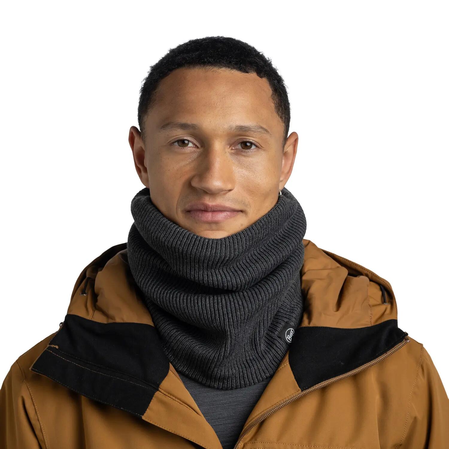 Komin na szyję Buff Renvi - grey heather 5/7