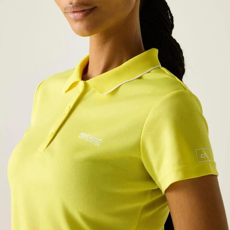 Damen-Polohemd Maverick V mit Logo-Details 4/7