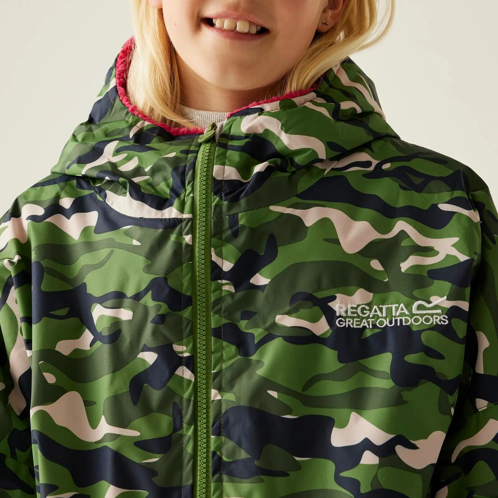 Badponcho Wandelen Kinderen Waterdicht 4/7