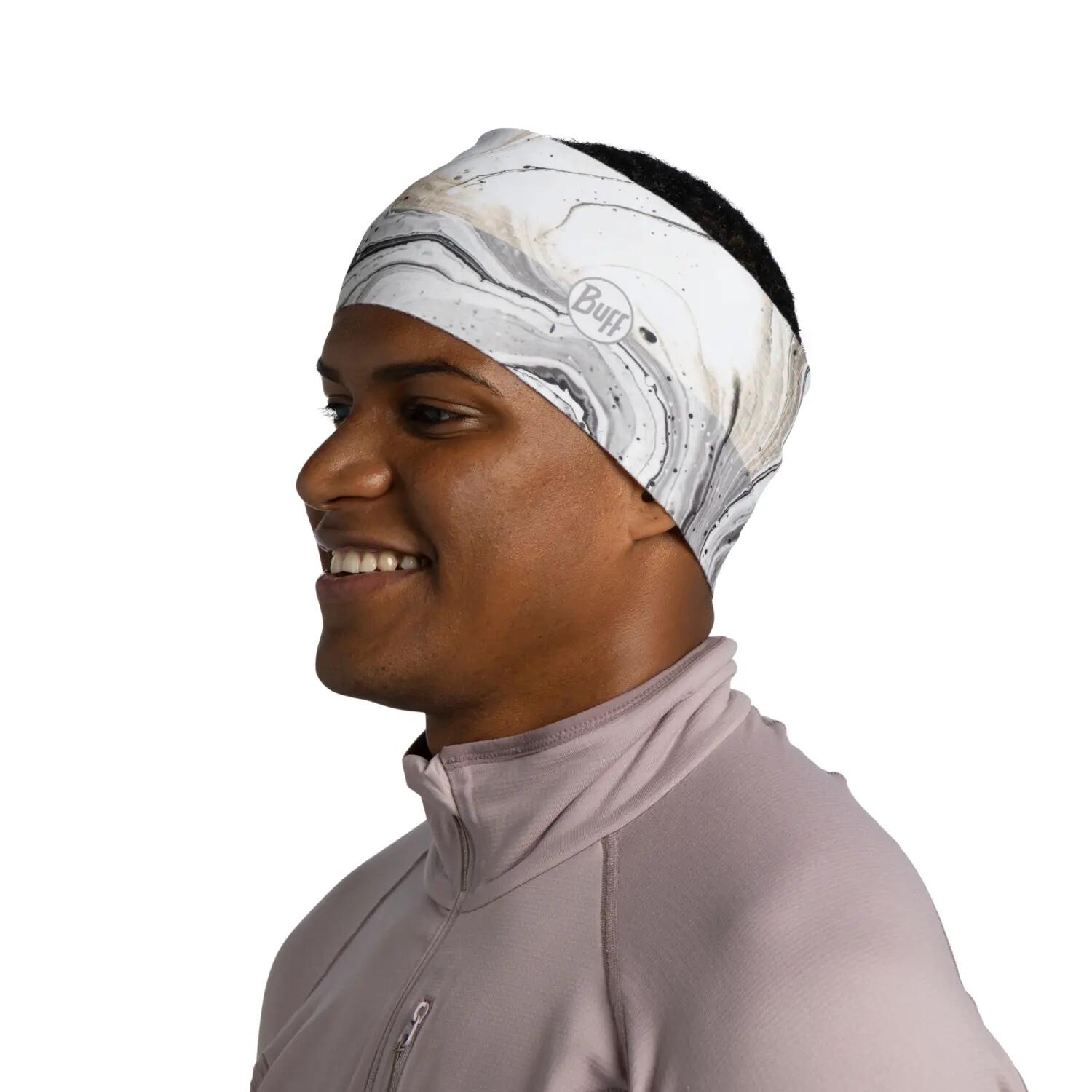 Bandeau Tech Fleece Femme Buff Blanche TAILLE UNIQUE 5/5