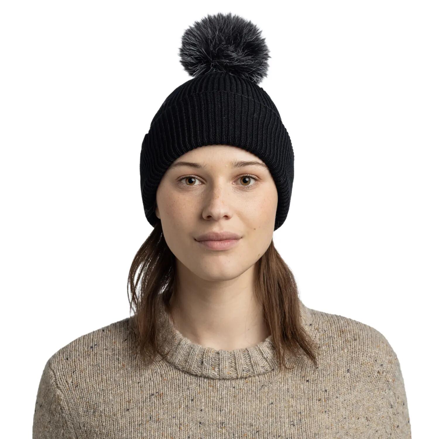 Gorro Knitted Mujer Buff Negro ÚNICA 3/5