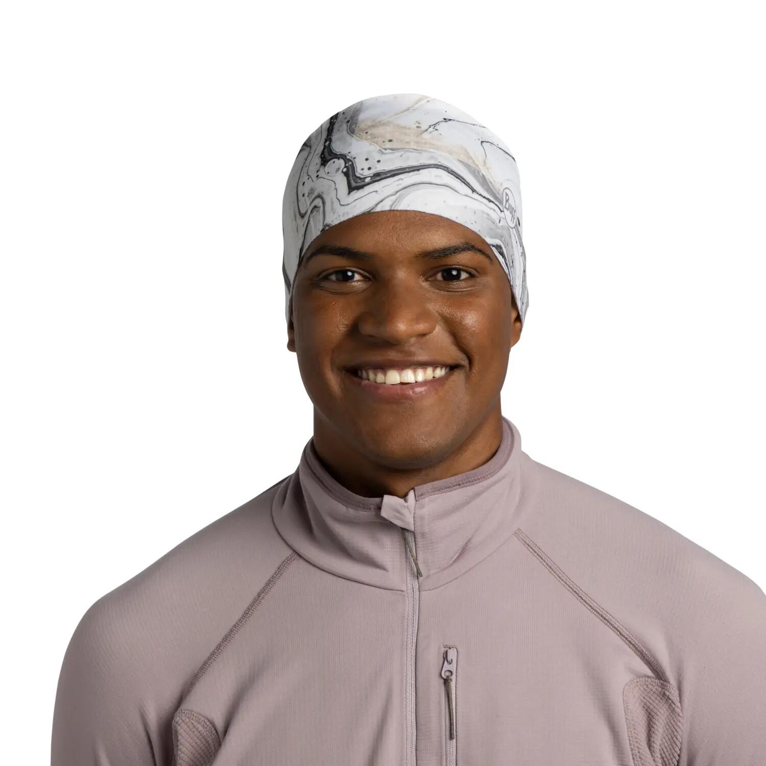 Bandeau Tech Fleece Femme Buff Blanche TAILLE UNIQUE 4/5