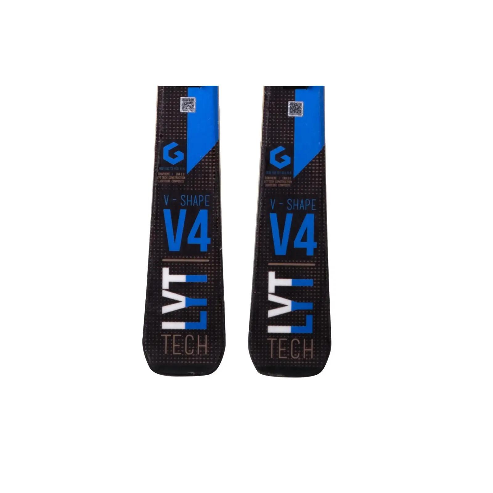 RECONDITIONNE - Ski Head V Shape Lyt V4 + Fixations 4/4