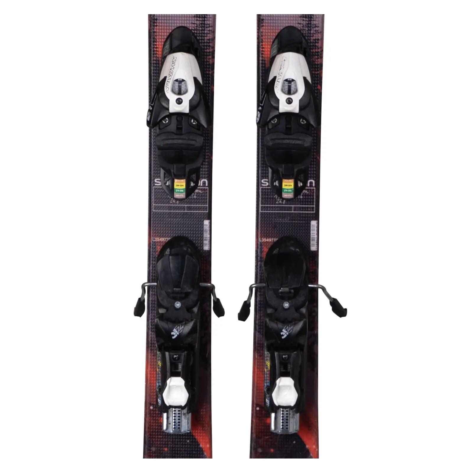 RECONDITIONNE - Ski Salomon Qr 90 + Fixations 3/5