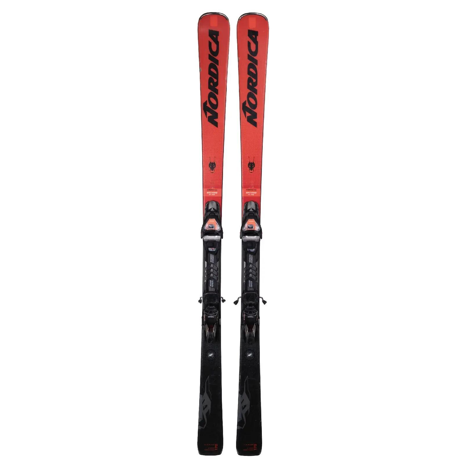 RECONDITIONNE - Ski Nordica Dobermann Spitfire Ti 70 + Fixations 2/4