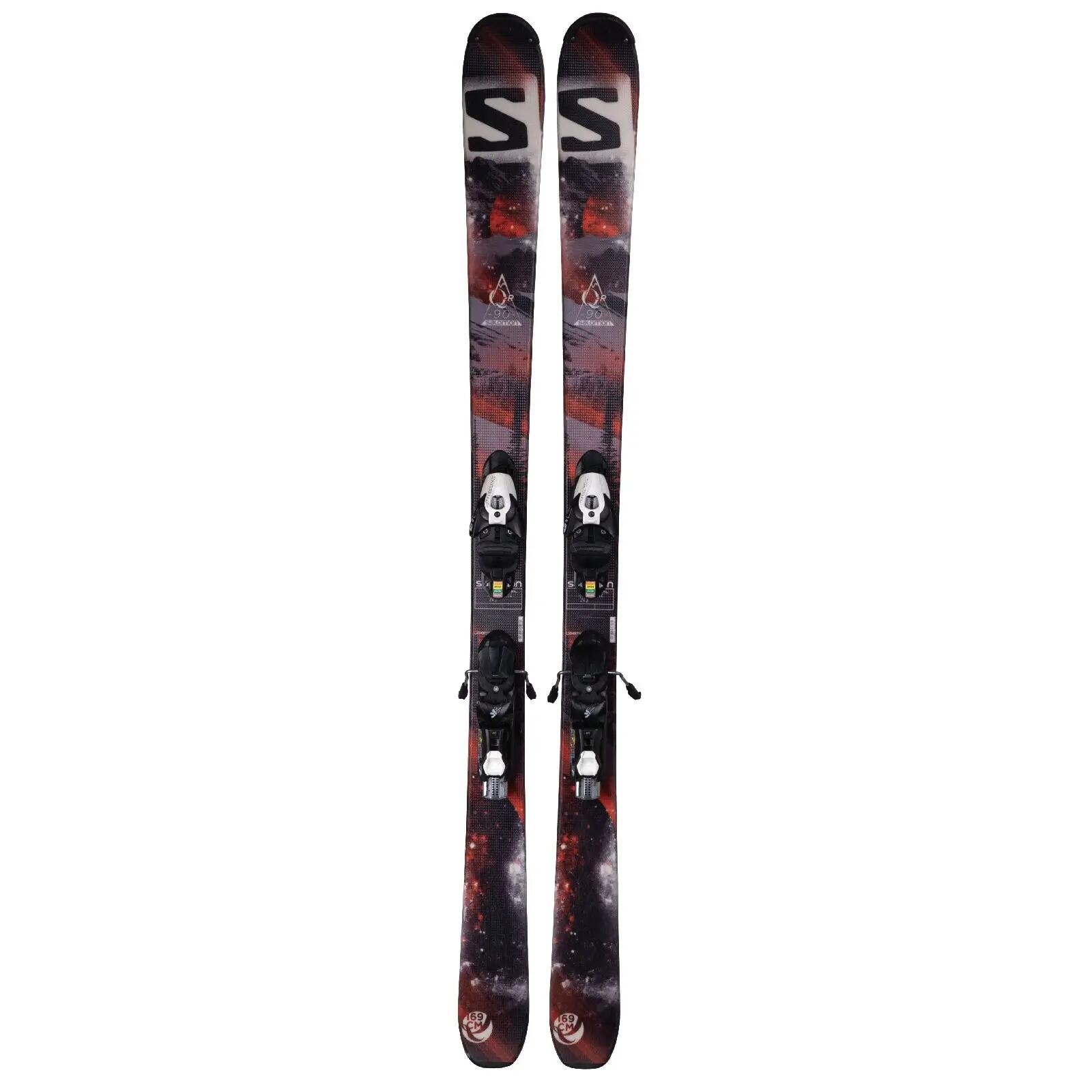 RECONDITIONNE - Ski Salomon Qr 90 + Fixations 2/5