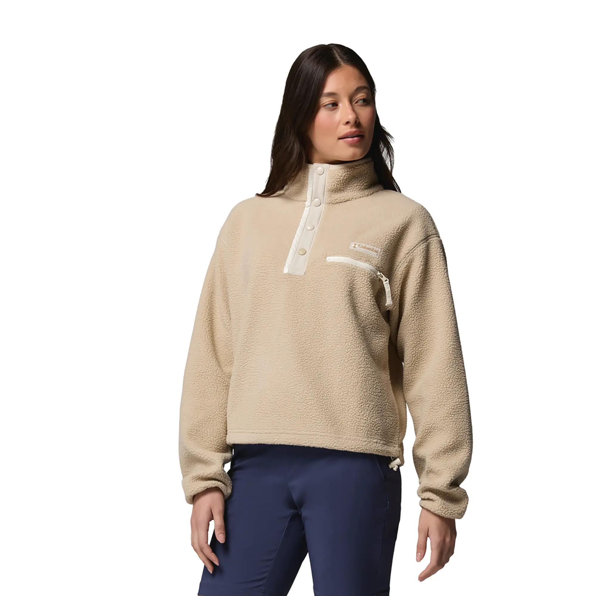 Casaco polar feminino Columbia Helvetia II Cropped Half Snap Fleece 6/6