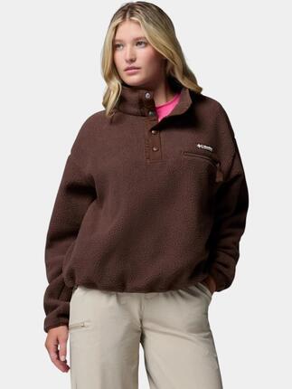 Bluza polarowa damska Columbia Helvetia II Cropped Half Snap Fleece