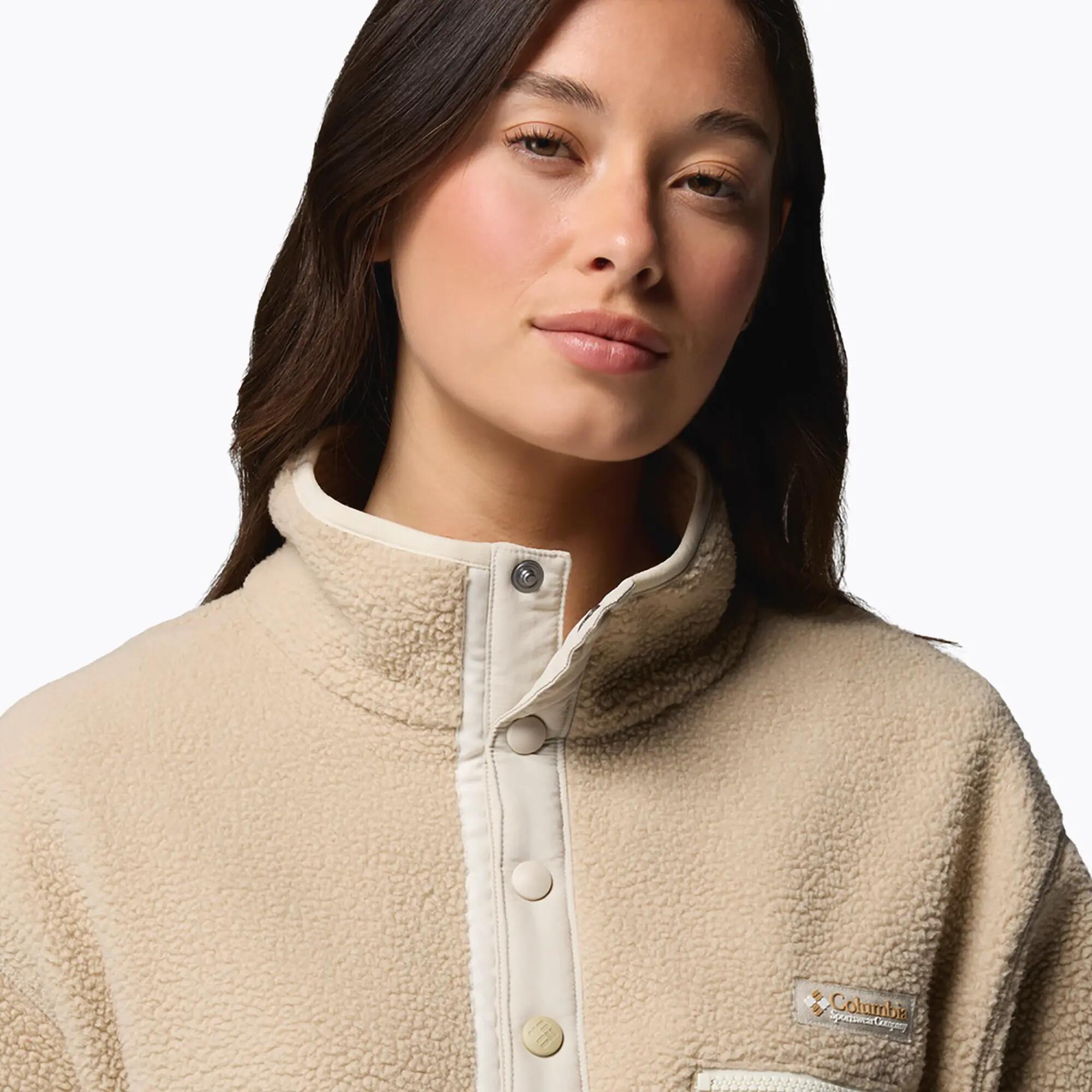 Casaco polar feminino Columbia Helvetia II Cropped Half Snap Fleece 4/6