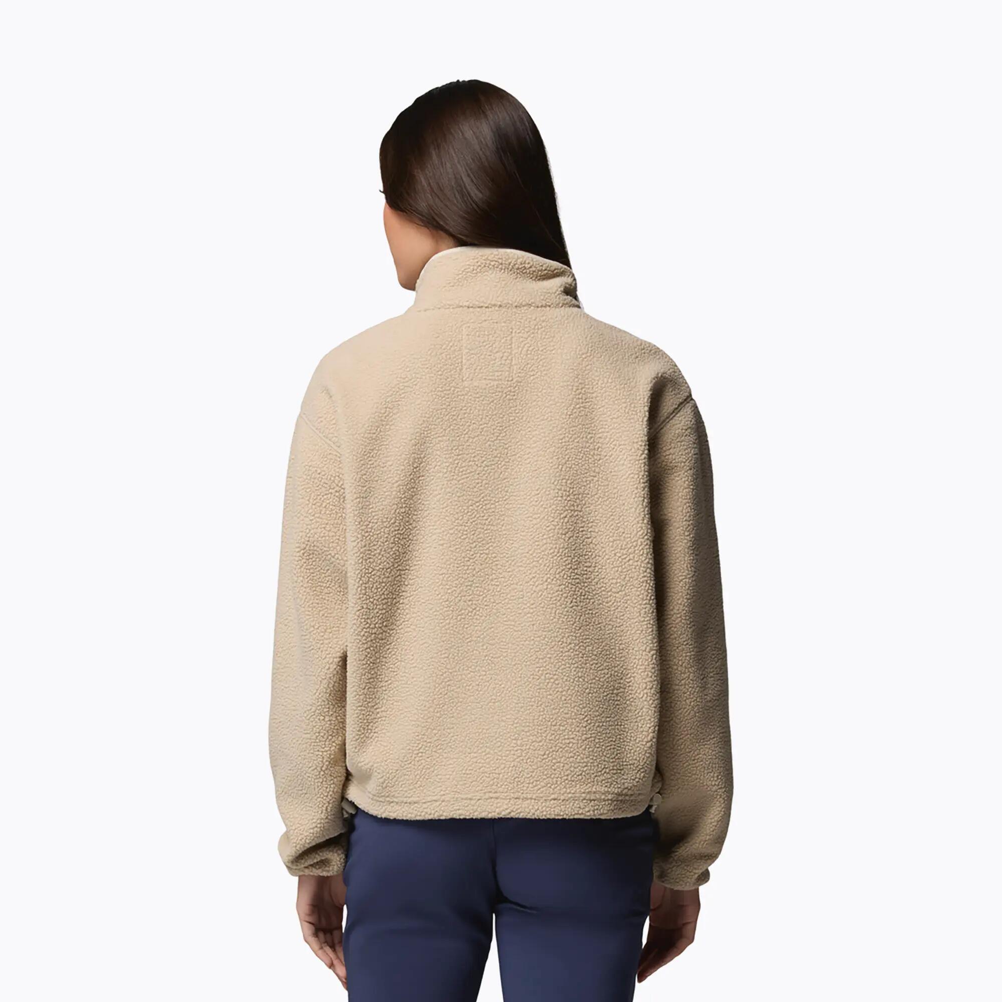 Casaco polar feminino Columbia Helvetia II Cropped Half Snap Fleece 3/6