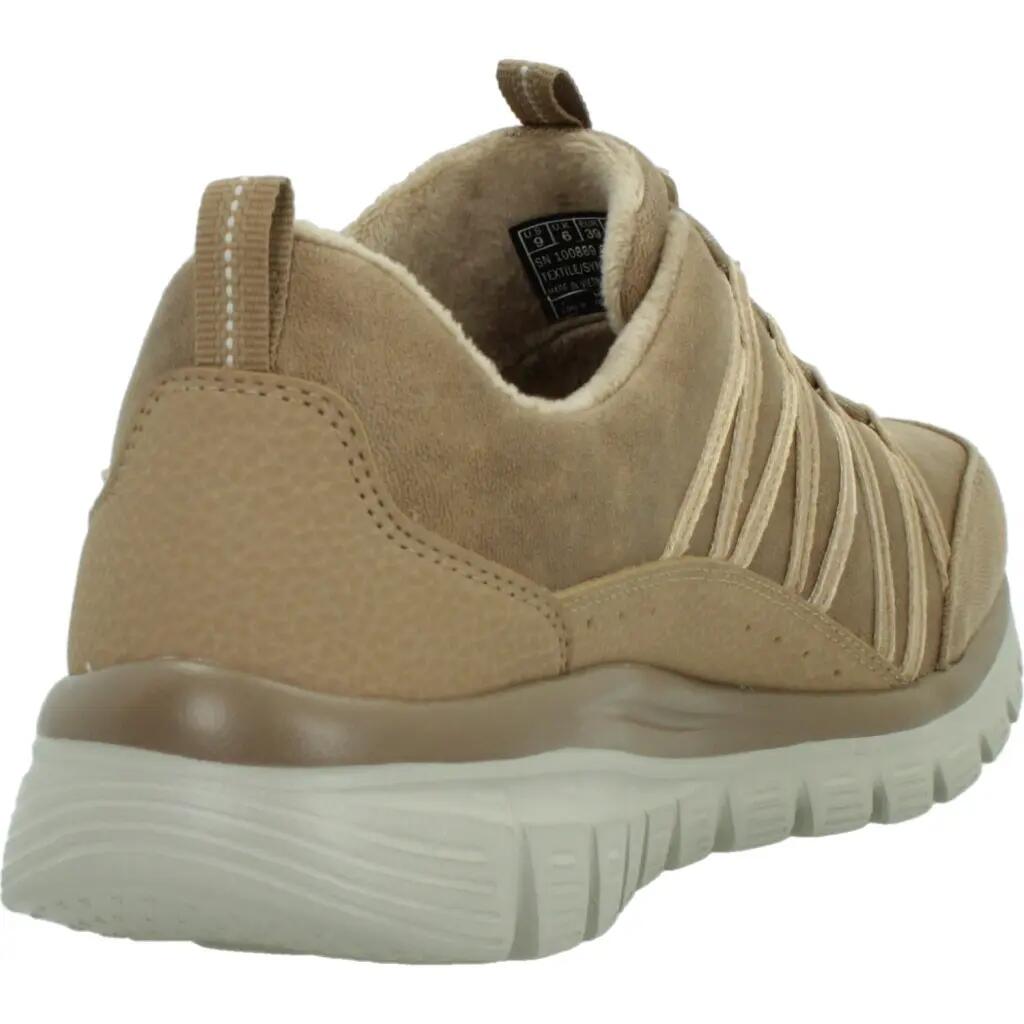 Zapatillas Mujer Skechers Graceful-cozy Hug Marrón 3/5