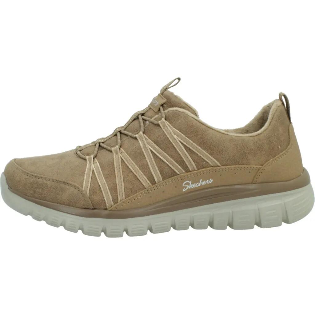 Zapatillas Mujer Skechers Graceful-cozy Hug Marrón 2/5
