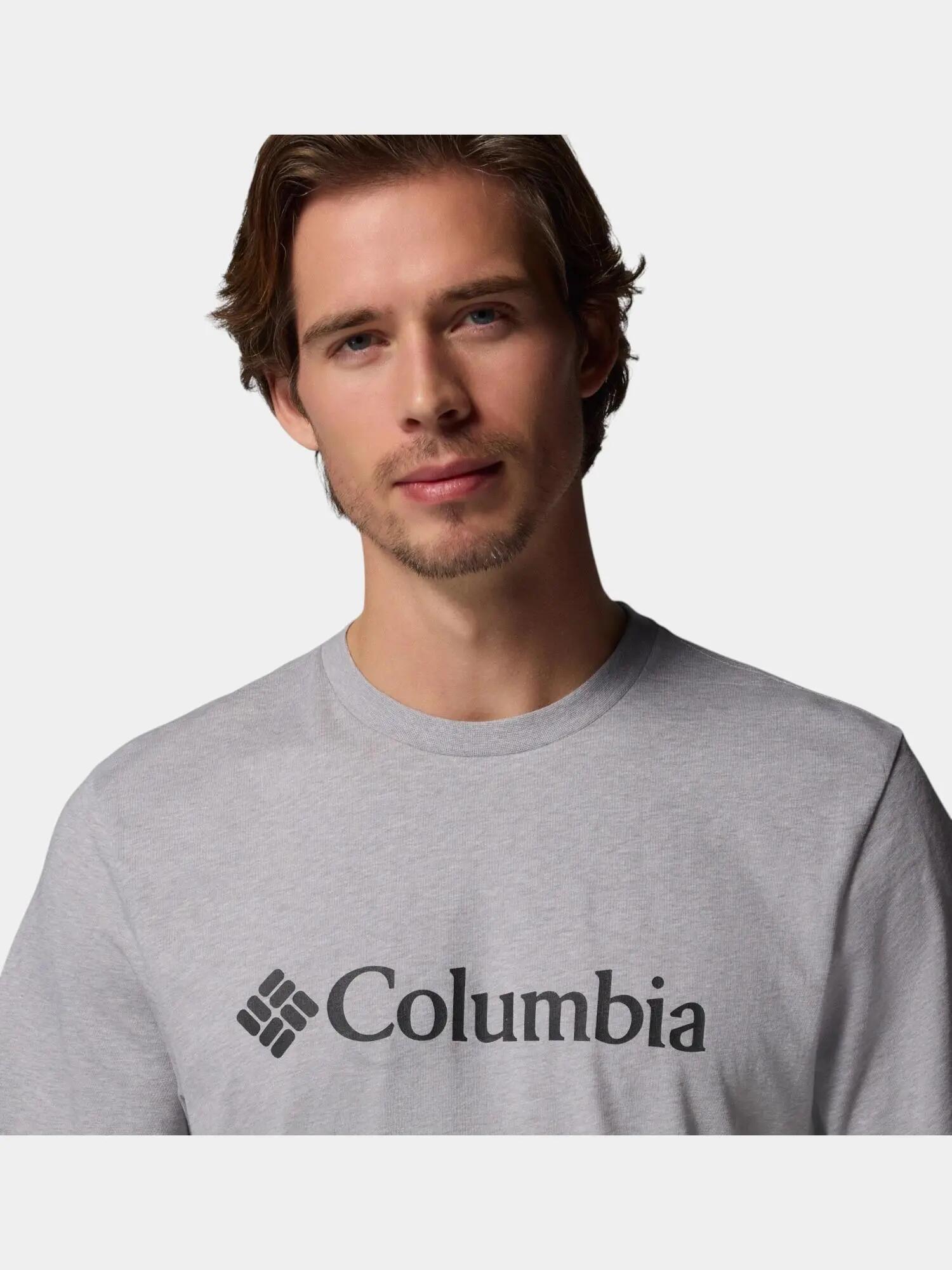 T-shirt Columbia modèle Camiseta Columbia CSC Basic Logo manga corta pour homme 5/6