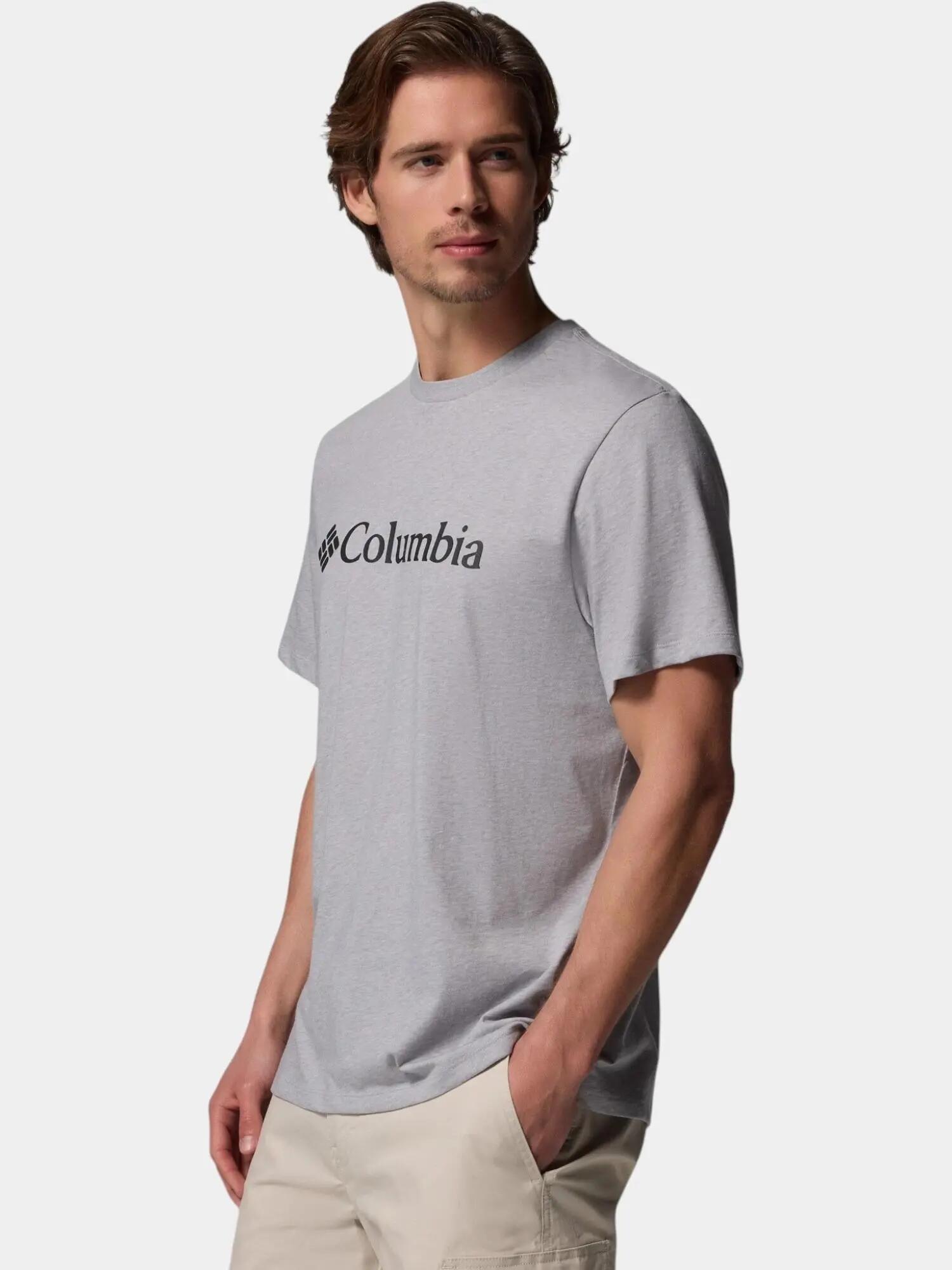 T-shirt Columbia modèle Camiseta Columbia CSC Basic Logo manga corta pour homme 2/6