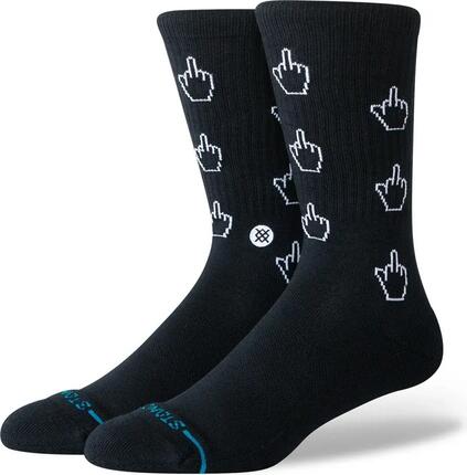 Chaussettes Stance Cursor Crew Noir