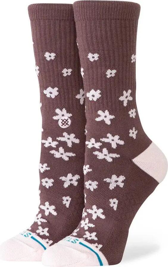 Calcetines Stance Floral Dreams Crew Marrón 2/4