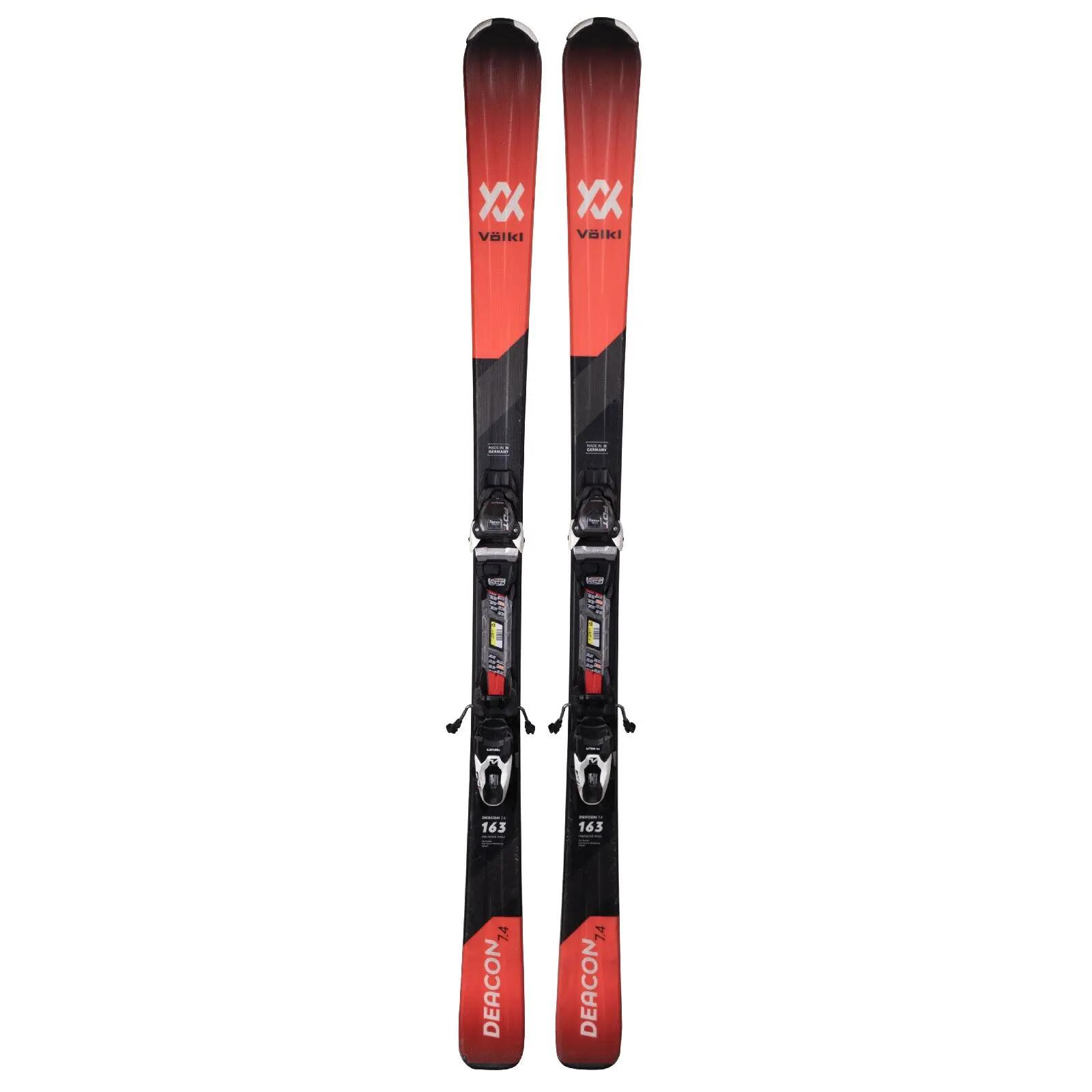 TWEEDEHANDS - Ski Occasion Volkl Deacon 7.4 + Fixations - GOEDE 2/5
