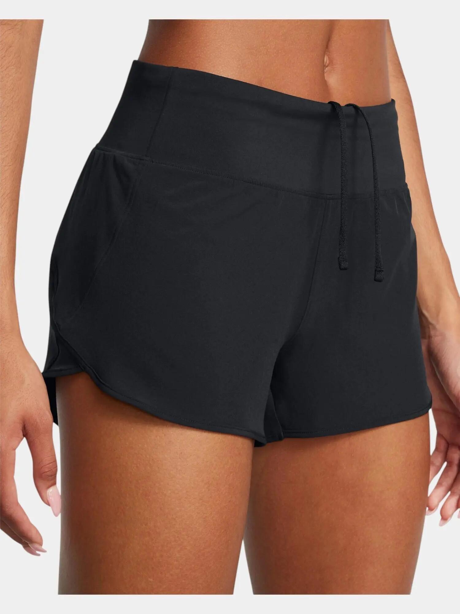 Pantaloncini da corsa da donna Under Armour Launch Pro 3 4/6