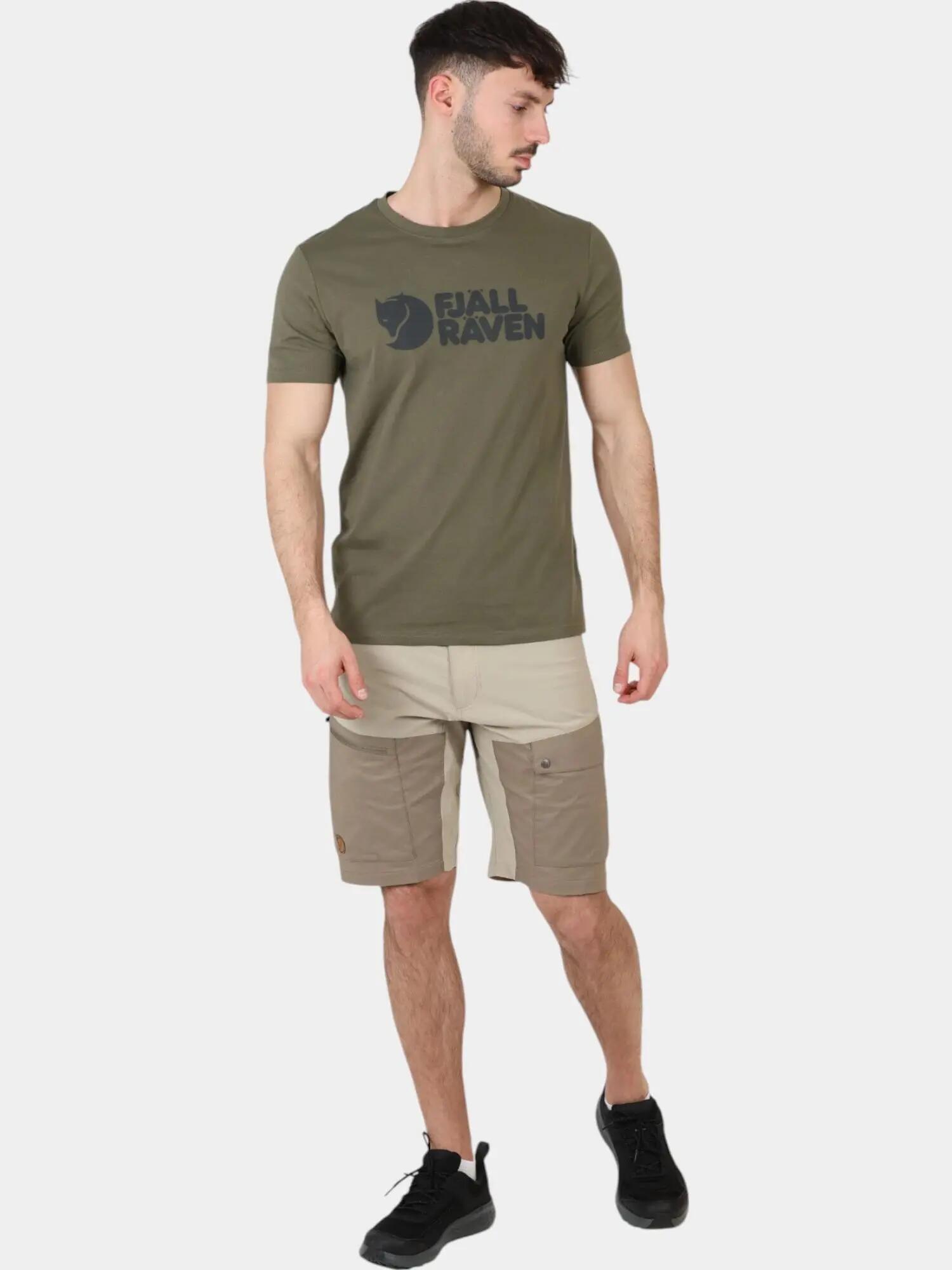 T-Shirt Fjall Raven Fjällräven Logo T-Shirt M Adulto 5/6