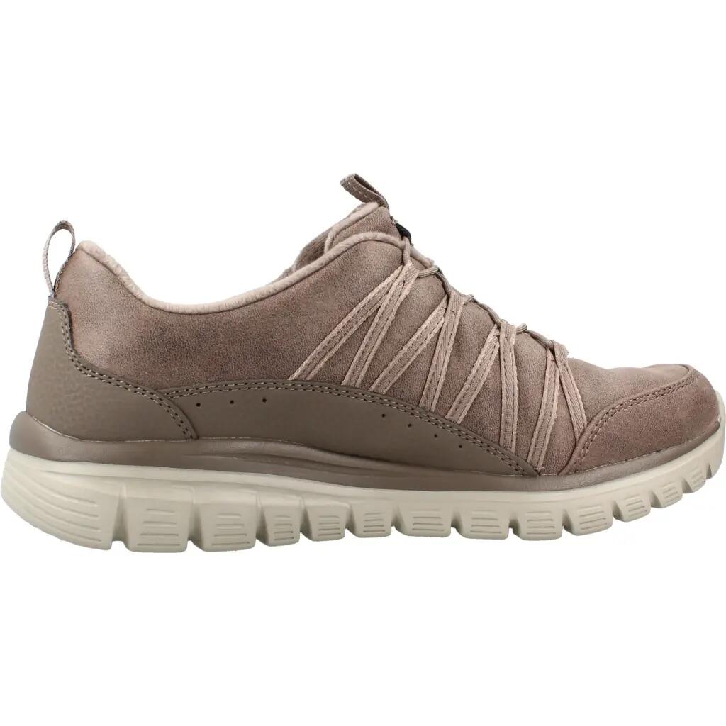 Buty SKECHERS 100889S GRACEFUL COZY HUG Szary 4/5