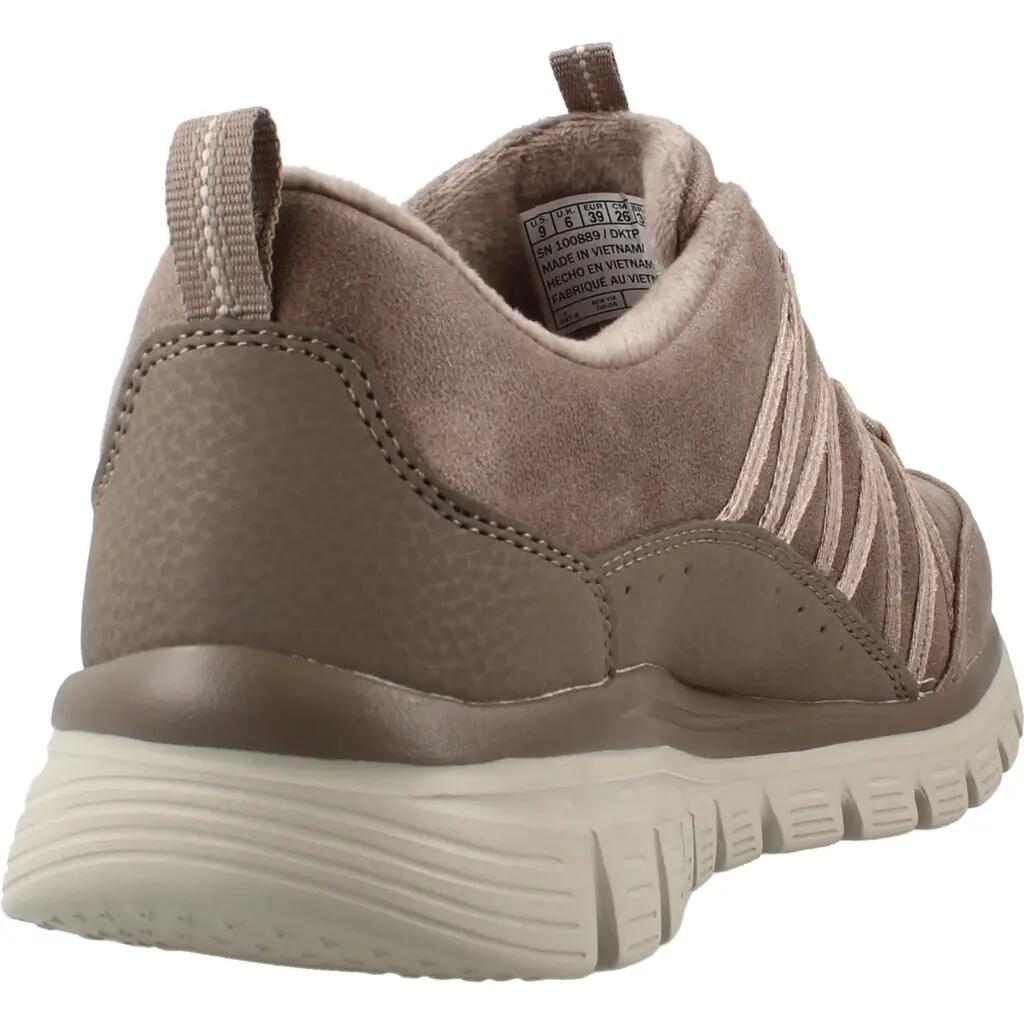 Buty SKECHERS 100889S GRACEFUL COZY HUG Szary 3/5