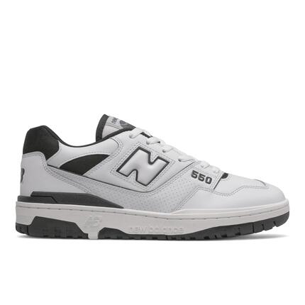 Chaussures - loisirs - unisexe - basses style basket - 550 - blanc/noir