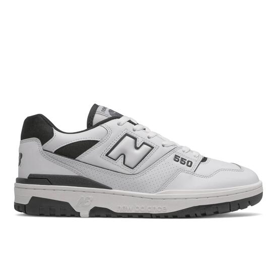 Chaussures - loisirs - unisexe - basses style basket - 550 - blanc/noir