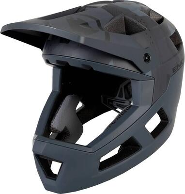 Endura singletrack kinderhelm fullface uniek grijs