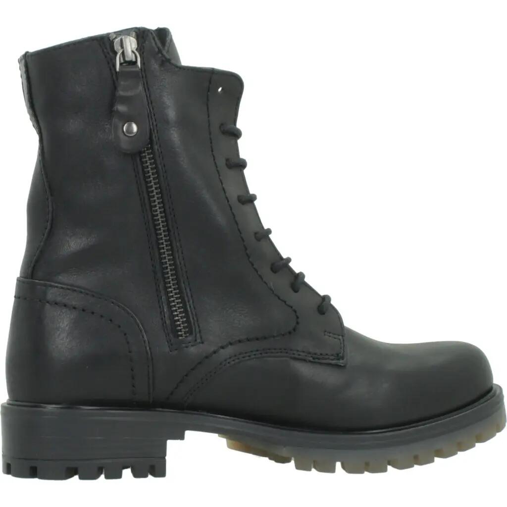 Stivaletti Bassi Donna Coronel Tapiocca C2461 Nero 4/5