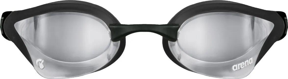 ARENA Cobra Core Swim Goggles Swipe Mirror Black Silver 2/8