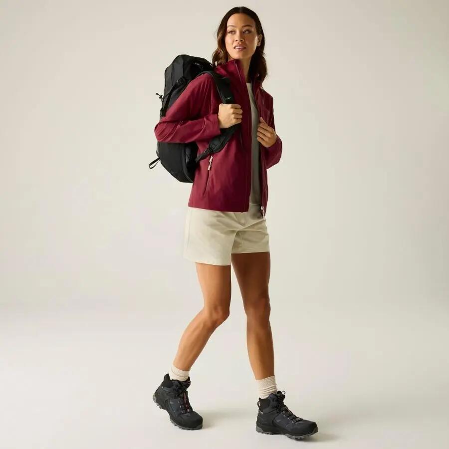 Nomadic Damen-Softshelljacke mit Einsätzen, wasserabweisend, mit Kapuze 6/7