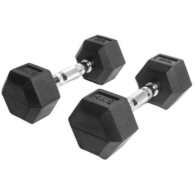 Hexagon dumbbells 1 t/m 20 kg