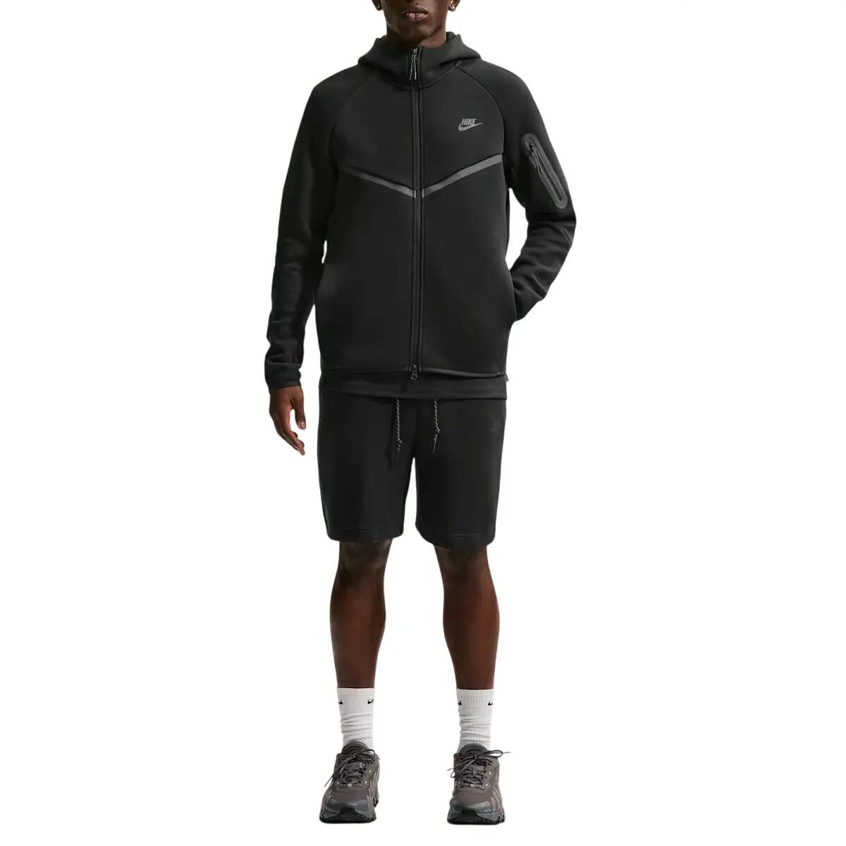 Bluza z Kapturem I Suwakiem Na Całej Długości Tech Fleece Rozmiar S Czarny - HV… 5/7