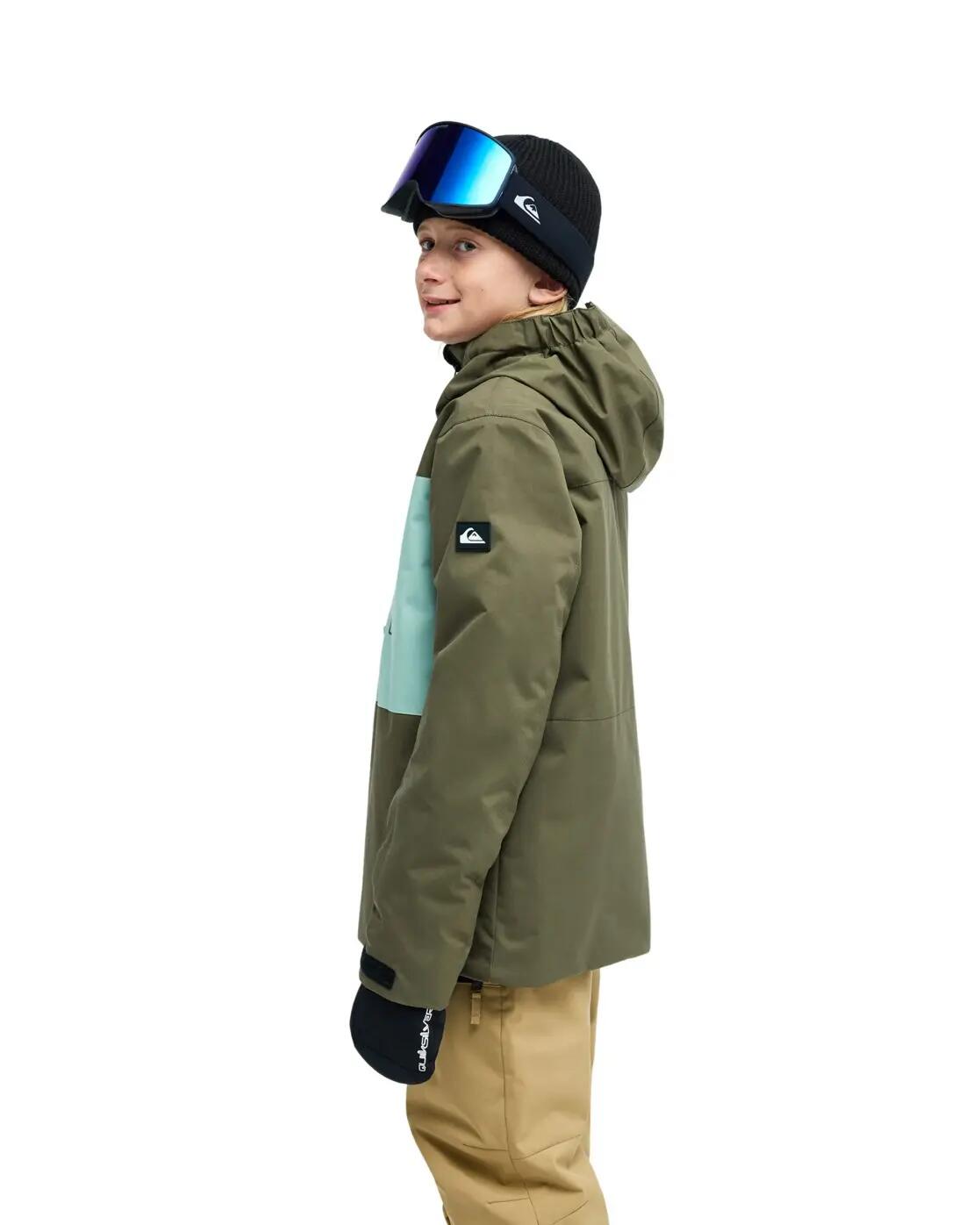 Chaqueta técnica de snow SYCAMORE 10K Verde Niño 3/4