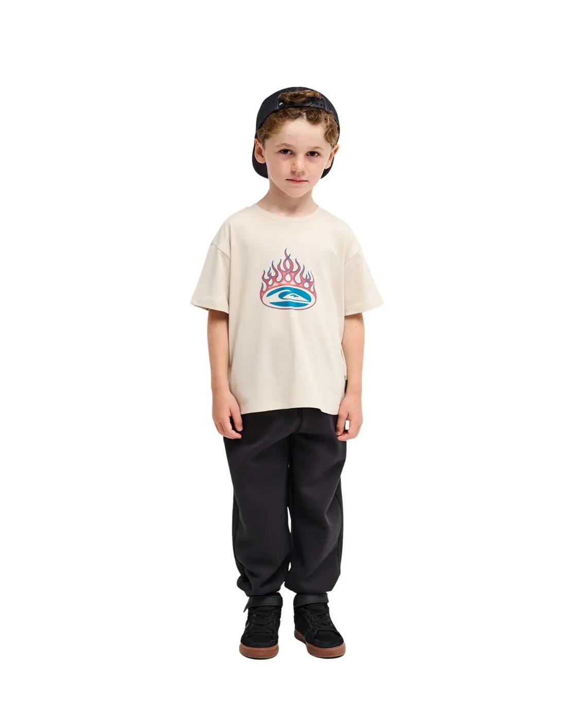 T-Shirt TRUCKS Beige Junge 2/4