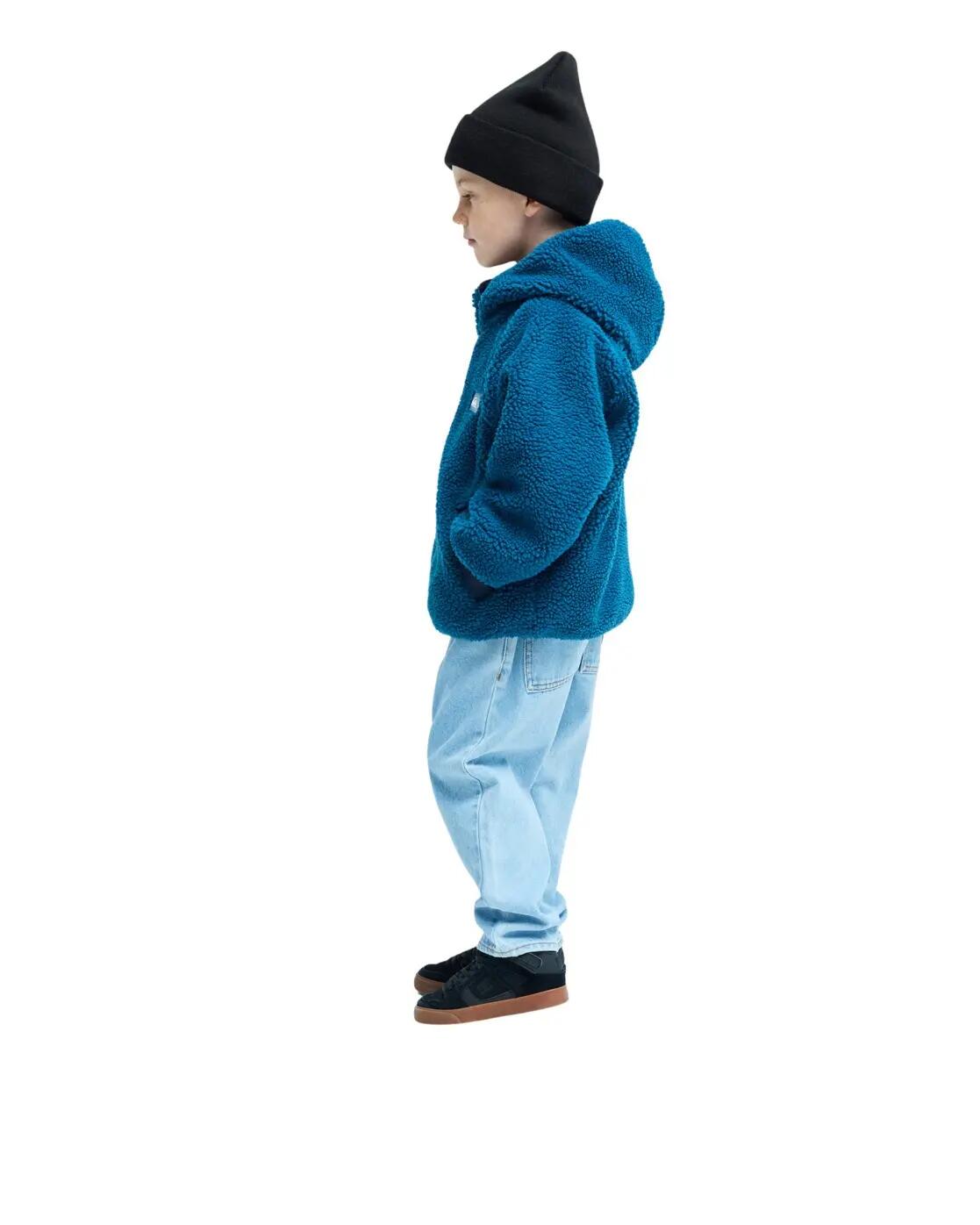 Fleece met rits en capuchon SLALOM POLAR Blau Jongens 2-7 4/4