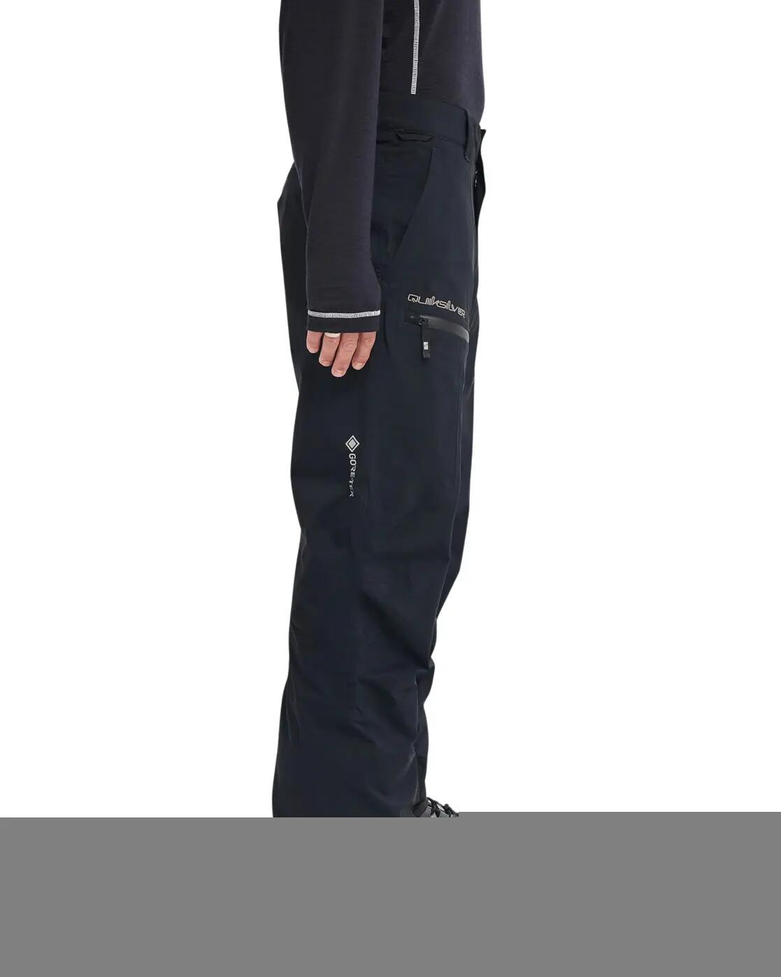 Spodnie śniegowe techniczne dla Mężczyzn FOREVER STRETCH GORE-TEX® Czarny 3/4