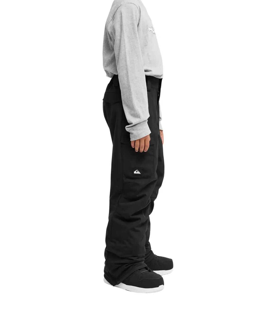 Technische Snowbroek UTILITY 20K Schwarz Jongens 8-16 3/4