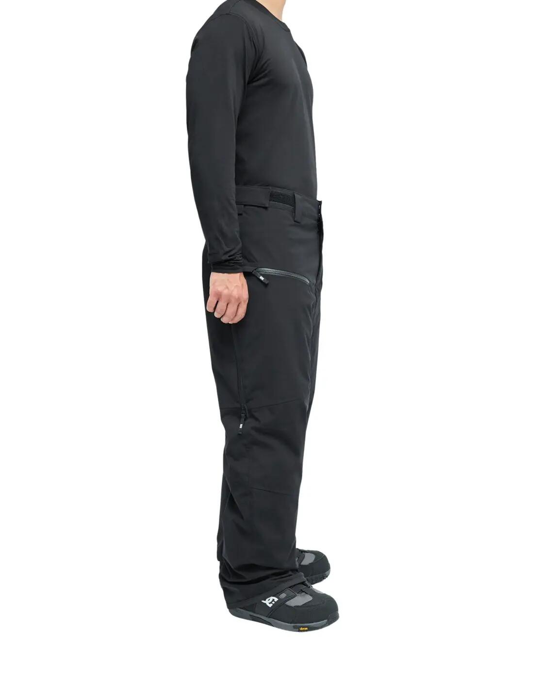 Technische Snowbroek PARAMO STRETCH 20K Schwarz Heren 3/4